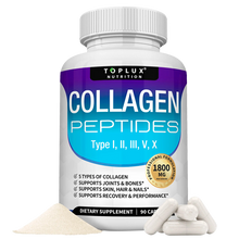 Colágeno Toplux Collagen Peptides – Tipos I, II, III, V y X